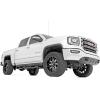 imageRough Country SRX2 Adjustable Aluminum Steps for Chevy Silverado GMC Sierra 15002500HD3500HD 20072018 Crew Cab  Modular Running Boards with SlideAdjust Steps