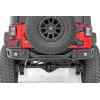 imageRough Country Tubular Rear Bumper with LED Lights for Jeep Wrangler JK ampamp Unlimited 20072018  Includes Dual 2quot Flush Mount LED Cubes DRings
