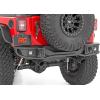 imageRough Country Tubular Rear Bumper with LED Lights for Jeep Wrangler JK ampamp Unlimited 20072018  Includes Dual 2quot Flush Mount LED Cubes DRings