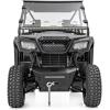 imageRough Country Winch Mount with 4500 LB Winch for Honda Pioneer 520  Bolton Mounting Plate RS4500S Series Winch with 50 ft Synthetic RopeMount  LED