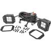imageRough Country 2quot Chrome Series Flush Mount LED Lights  White DRL  70803DRL