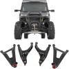 imageRough Country 2quot High Clearance AArms for CanAm Defender HD8HD9HD1097041Black Arms