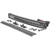 imageRough Country 30quot Black Series Curved Dual Row DRL CREE LED Light Bar  72930BD