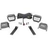 imageRough Country 3quot LED Ditch Light Kit for Jeep Cherokee KL 20142021  2 3in Osram Wide Angle LED