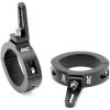imageRough Country Adjustable LED Light Clamps for 253quot Roll Bars  70172 Black