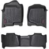 imageRough Country Floor Mats for 20072014 ChevyGMC TahoeYukon  M20715 Black