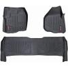 imageRough Country Floor Mats for Ford F250F350 Super Duty Crew Cab 20122016  NonSlip Waterproof Flexible Floor Mat Front ampamp Rear Set