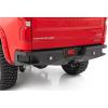 imageRough Country Heavy Duty Rear LED Light Bumper Kit for Chevy Silverado 1500 20192024  Integrated Steps Flush Mount LED Lights