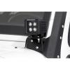 imageRough Country Lower Windshield Light Brackets for 0718 Jeep Wrangler JK  70044  Black