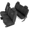 imageRough Country Neoprene Seat Covers for Chevy Silverado ampamp GMC Sierra 1500 19992006 ampamp Classic  Waterproof UVResistant FoamPadded Front ampamp Rear Covers