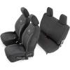 imageRough Country Neoprene Seat Covers for Jeep Wrangler JK 2Door 20112012  Waterproof ampamp UV Resistant Foam Padded Front ampamp Rear Seat Cover Set