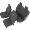 imageRough Country Neoprene Seat Covers for Jeep Wrangler JL 2Door 20182024  Waterproof ampamp UV Resistant Foam Padded Front ampamp Rear Seat Cover Set