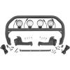 imageRough Country Nudge Bar with Quad 4quot Round LED Lights for Ford Bronco Sport 20212024  Low Profile Bull Bar with 108W 9640 Lumen LED Pods