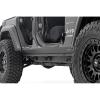 imageRough Country Rocker Sill Plates for Jeep Wrangler Unlimited 20182025  Trail Cladding Durable Side Protection Scratch ampamp Impact Resistant Easy Install
