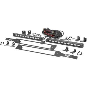 imageRough Country 10quot Black Series LED Grille Kit for 1922 Silverado 150070817