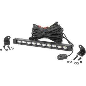 imageRough Country 10quot Black Series Slimline CREE LED Light Bar  70411ABL