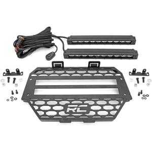 imageRough Country 10quot Dual LED Grille Kit for Polaris RZR XP 100093041