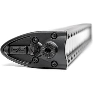 imageRough Country 30quot Black Series LED Light Bar  150W Single Row 12000 Lumens Spot Beam CREE LEDs Waterproof OffRoad Light