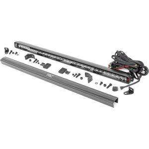 imageRough Country 30quot Spectrum Series LED Light Bar  165W 14850 Lumens 5W Osram LEDs Combo Spot ampamp Flood Beam Built for Rugged OffRoad Use