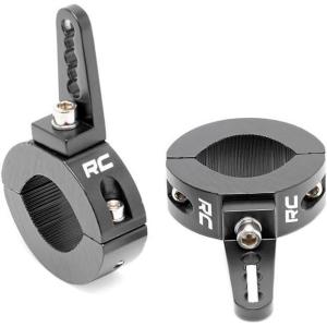 imageRough Country Adjustable LED Light Clamps for 1652quot Roll Bars  70171