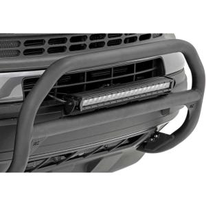 imageRough Country Black Nudge Bar for Ford Bronco Sport 4WD 20212024