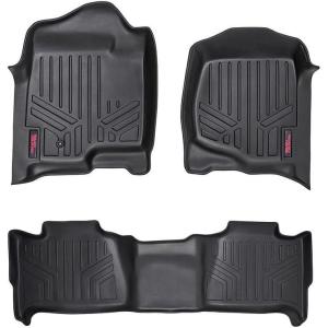 imageRough Country Floor Mats for 20072014 ChevyGMC TahoeYukon  M20715 Black