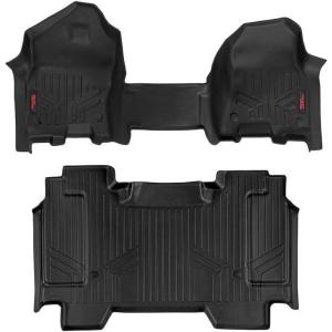 imageRough Country Floor Mats for 20192024 Ram 1500  Crew Cab  M31410