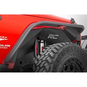 imageRough Country Front Vertex Inner Fenders for 20072018 Jeep Wrangler JK  1195V