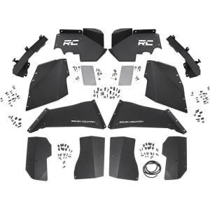 imageRough Country Front ampamp Rear Inner Fenders for 20072018 Jeep Wrangler JK  10511