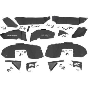 imageRough Country Front ampamp Rear Inner Fenders for 20182024 Jeep Wrangler JL  10499