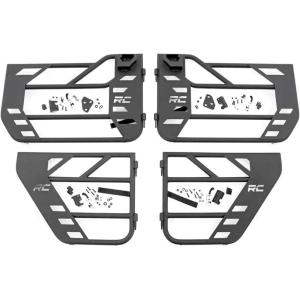 imageRough Country Front ampamp Rear Steel Tube Doors for 1822 Jeep JLJLUJT  10619