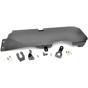 imageRough Country Gas Tank Skid Plate for 20072018 Jeep Wrangler JK 2Door  794  Black