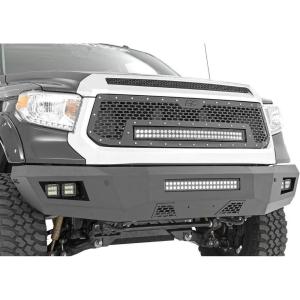 imageRough Country Heavy Duty Front LED Bumper for 20142021 Toyota Tundra  10777