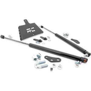 imageRough Country Hydraulic Hood Assist for 19972006 Jeep Wrangler TJ  1151Black