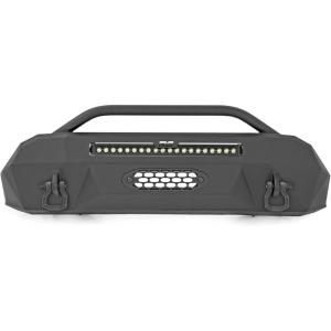 imageRough Country LED Front Bumper wBlack Series DRL for 1623 Tacoma  10724