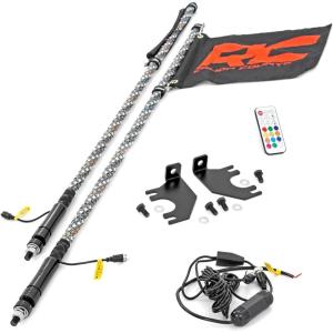 imageRough Country LED Whip Light Kit for Kawasaki Teryx  94011