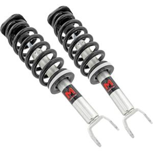 imageRough Country M1 Loaded Struts for Ram 1500 20122018 w3quot Lift  Adjustable Ride Height Enhanced Handling ampamp Control Set of 2