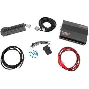 imageRough Country MLC6 Universal LED Light ampamp Accessory Controller  6Switch Rocker Panel with Power Block for OffRoad Jeeps Bronco Truck UTV 50A