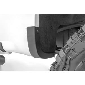 imageRough Country Mud Flap Delete for Chevy Silverado 1500 20192026 HeavyDuty TriBlend ABS Easy Install Includes Front ampamp Rear Deletes