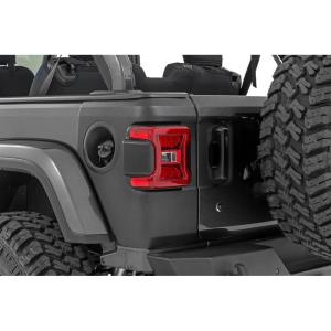 imageRough Country Rear Corner Trail Cladding for Jeep Wrangler JLUnlimited 20182025  UVResistant HighDensity Thermoplastic Easy Install