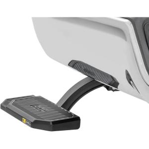 imageRough Country Retractable Bed Step for Ram 1500 Truck 20092018  Driver Side Manual Pull Tailgate Step NonSlip Truck Step