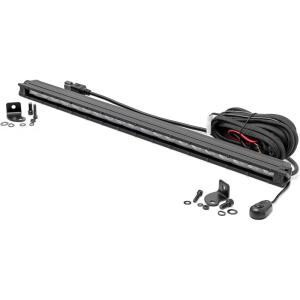 imageRough Country Slimline 20quot LED Light Bar  100W 7200 Lumens CREE LED with Wide Flood Beam for OffRoad Jeeps Truck UTV