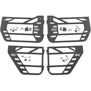 imageRough Country Steel Tube Doors for 20072018 Jeep Wrangler JKJKU  10588