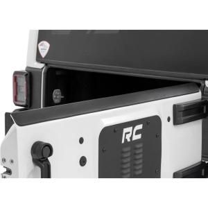 imageRough Country Trail Cladding Tailgate Protector for Jeep Wrangler JKUnlimited 20072018  Durable Tailgate Protection Scratch ampamp Impact Resistant Easy Install