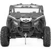 imageRough Country 4500 LB Winch Mount Kit for CanAm Maverick X3  BoltOn Plate with RS4500S UTV Winch ampamp Synthetic Rope