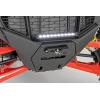 imageRough Country 4500 LB Winch Mount Kit for Polaris RZR Pro R  Bolton Plate RS4500S UTV Winch with Synthetic Rope 10quot Slimline LED Light Bar