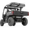 imageRough Country Rear Cargo Rack with LED Lights for CanAm Defender 20172025  Bolton Rack 4 2quot Flush Mount LED Pods