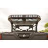 imageRough Country Rear Cargo Rack with LED Lights for CanAm Defender 20172025  Bolton Rack 4 2quot Flush Mount LED Pods