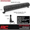 imageRough Country UTV Bluetooth Soundbar  500W Waterproof Audio with 8 Speakers RGB Lights FM Radio ampamp Aux Universal Fit