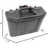 imageRough Country Under Seat Storage Box for CanAm Defender HD5  HD8  HD9  HD10 20162025  Passenger Seat DropIn Organizer WaterResistant 37Gallon Storage Capacity